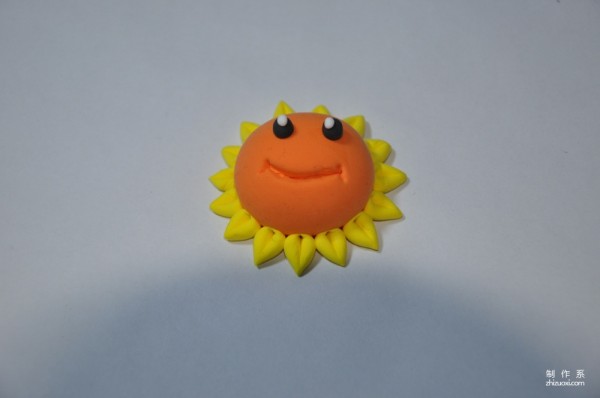 How to make Plants vs. Zombies sunflowers from clay