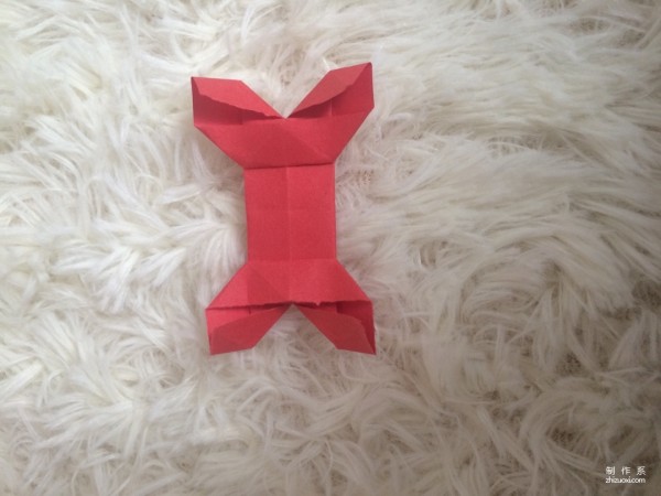 Origami dog, how to origami the little bones that dogs love most