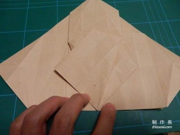 How to make a three-dimensional octopus origami, teach you a real-life step-by-step tutorial on origami an octopus