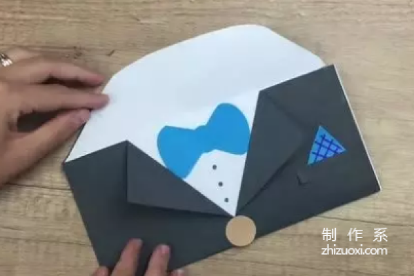 Creative DIY tutorial for making paper shirt envelopes