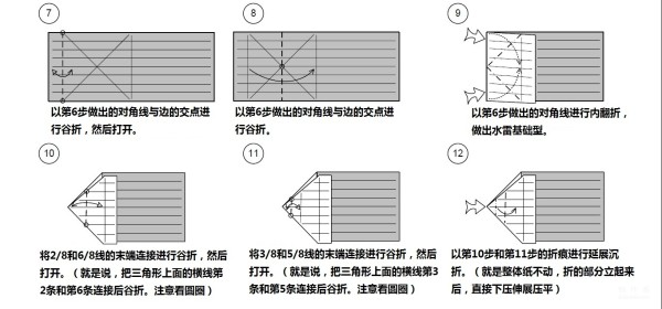 Illustrated tutorial for DIY handmade origami camera toys using RMB or US dollar banknotes