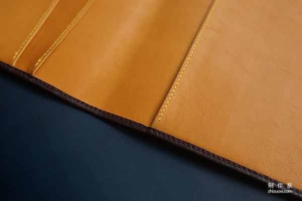 B5 notebook leather case detailed production steps