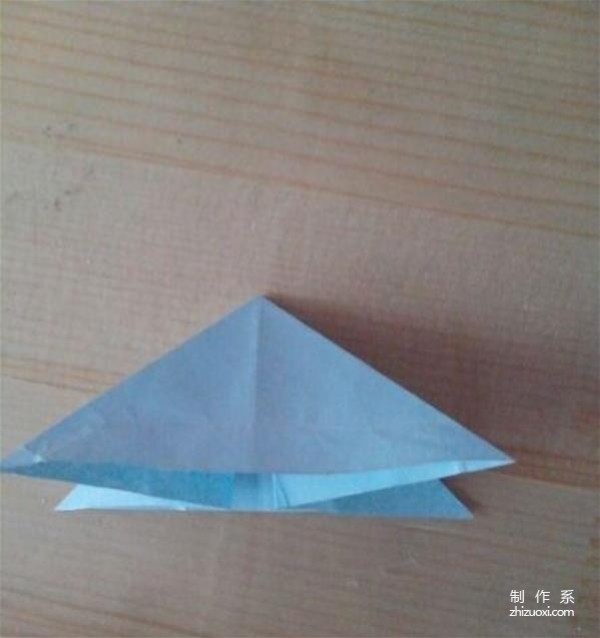 Illustrated tutorial on how to make origami Lei Feng Tower as a child