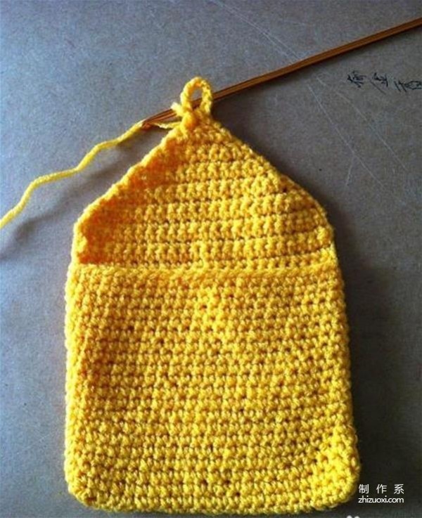 Handmade crochet DIY work for coin purse and small bag