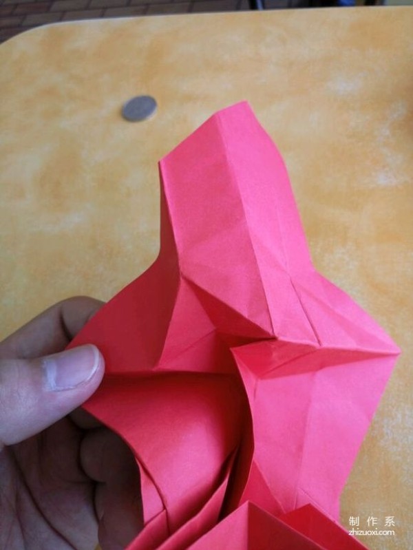 Origami paper dog origami real photo tutorial method picture collection