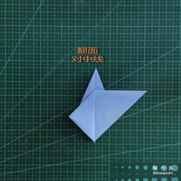 Michelle Fung short-hair girl avatar origami picture step-by-step tutorial