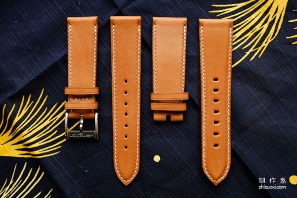 The master teaches you step by step how to make a watch strap