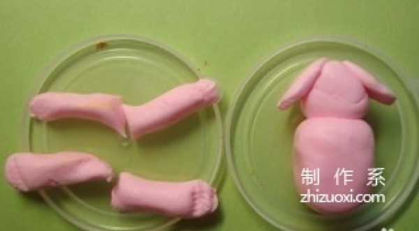 How to make a cute piggy clay handmade