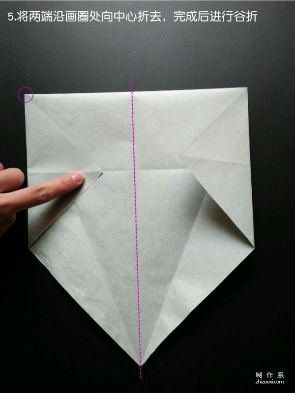 Quentins paper shark origami tutorial, illustrated tutorial on origami fish