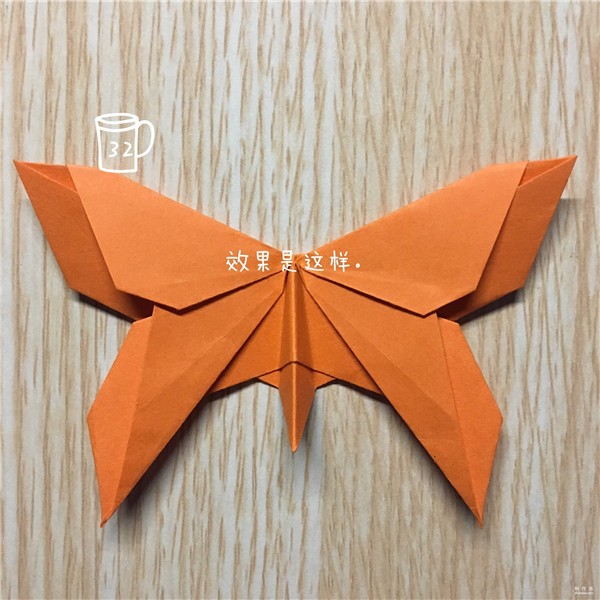 Beautiful butterfly origami real shot tutorial