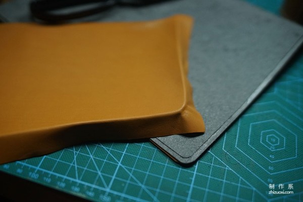 B5 notebook leather case detailed production steps