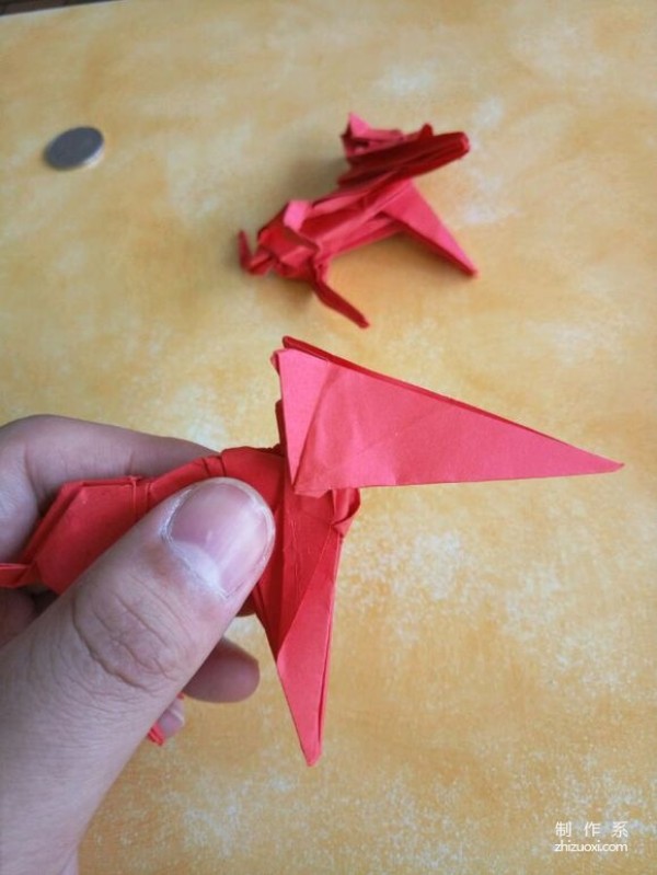 Origami paper dog origami real photo tutorial method picture collection