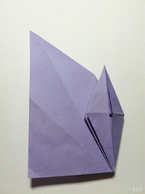 How to fold the three-headed paper crane, teach you how to fold the super weird three-headed paper crane using colored paper