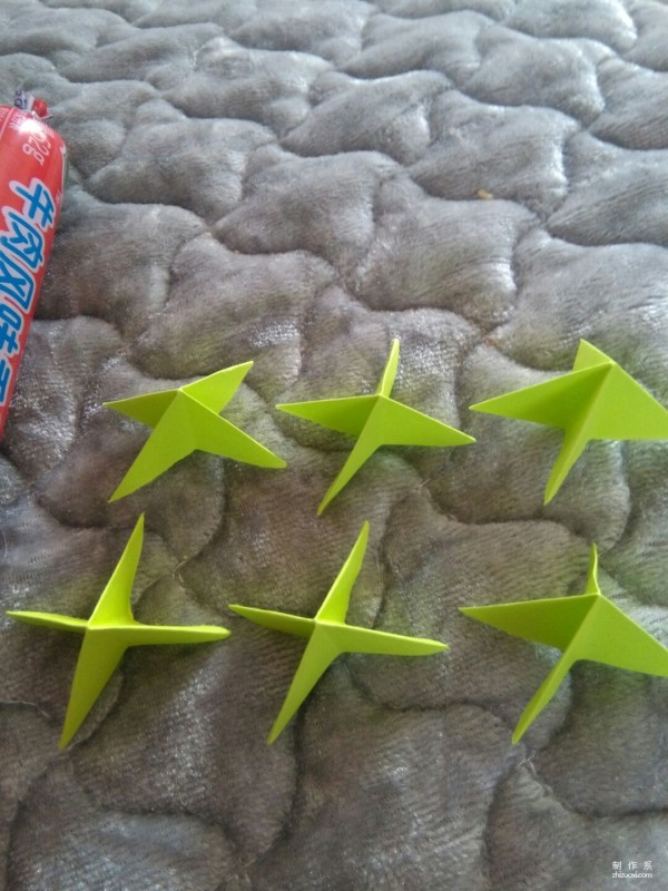 Simple origami of small nails, special origami method of paper stars