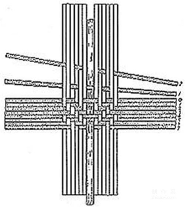 Bamboo octagonal fan technical tutorial