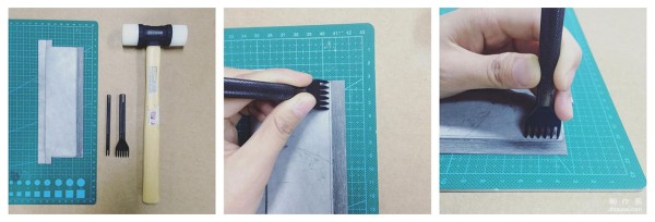 Making Wallet Vegetable Tanned Leather Long Wallet