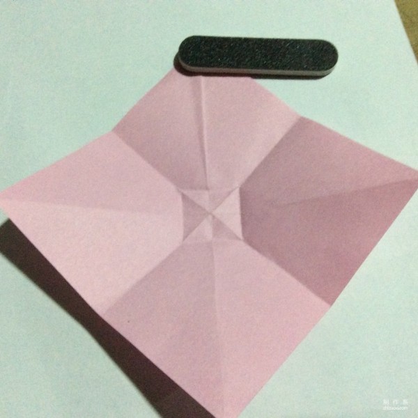 Very simple bow origami method illustrated tutorial