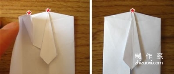 Detailed tutorial on how to make a small shirt using dollar origami