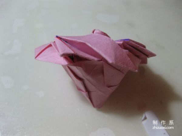 Simple and beautiful handmade origami method of ice cream roses