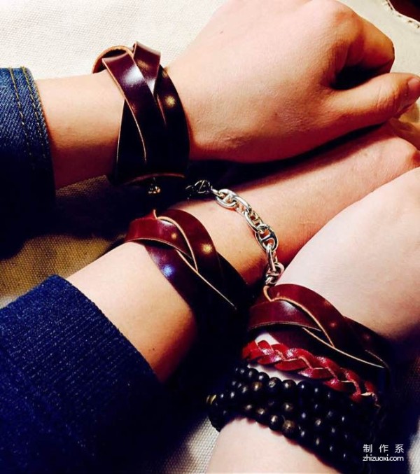 Magical leather bracelets, braided bracelets