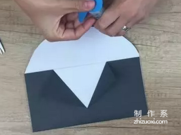 Creative DIY tutorial for making paper shirt envelopes