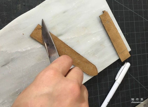 Apple Watch leather strap production process