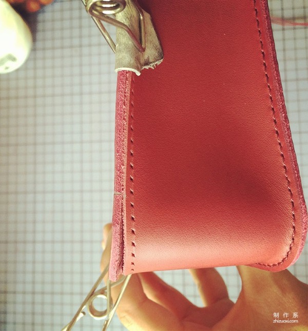 Vegetable tanned leather shoulder bag Shoulder Bager