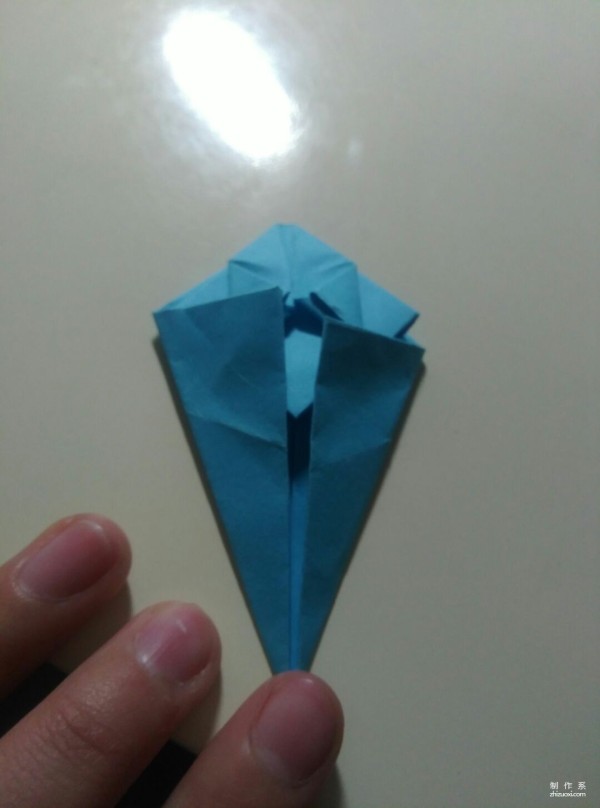 Simple and beautiful snail origami method illustrated tutorial