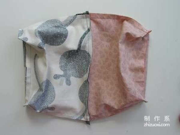 Handmade fabric art teaches you how to make a simple and practical zipper bag from scrap cloth