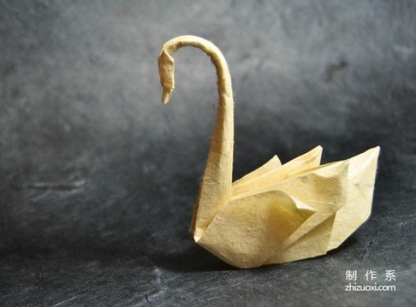 Simple little swan origami tutorial with illustrations. Teach you the steps to fold a swan.