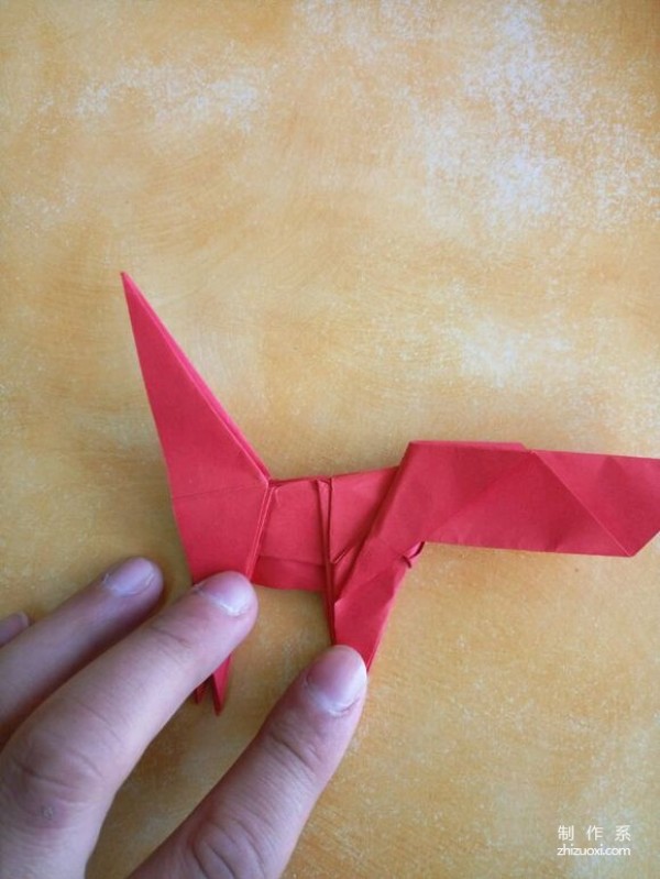 Origami paper dog origami real photo tutorial method picture collection