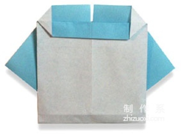 Origami method for childrens clothing