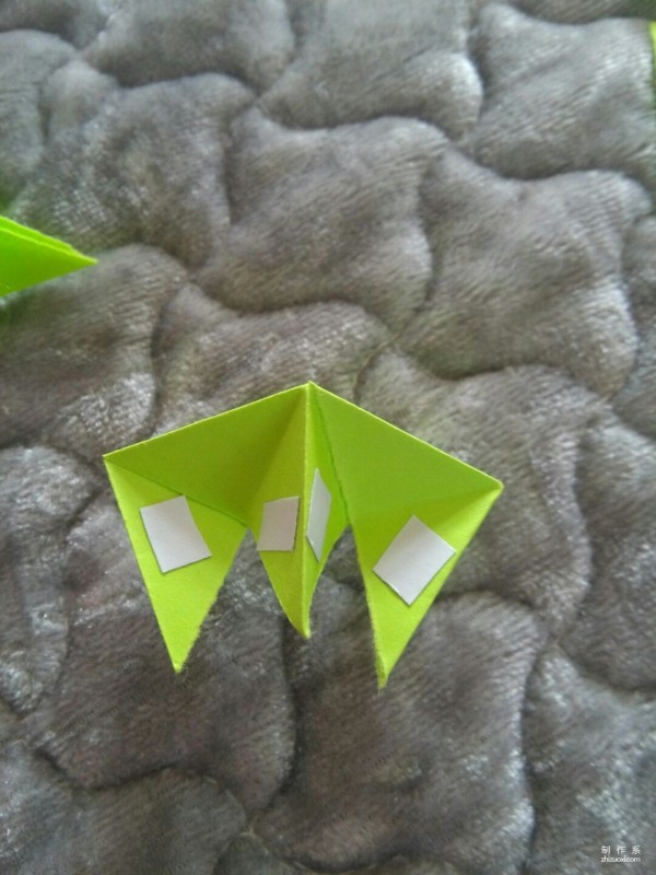 Simple origami of small nails, special origami method of paper stars