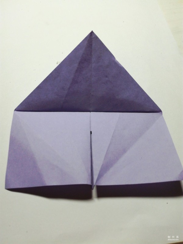 How to fold the three-headed paper crane, teach you how to fold the super weird three-headed paper crane using colored paper