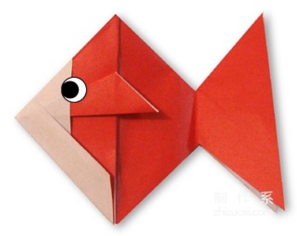 How to make cute goldfish origami