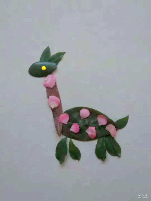 Simple hand-painting method of small animal sika deer