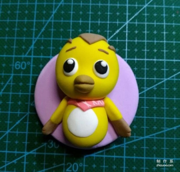 How to make handmade soft clay of Mikey Chicken