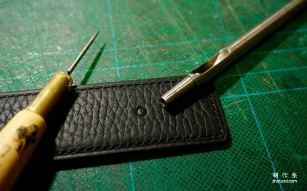 Tell us about the making process of a crocodile leather belt