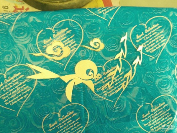 Bird handmade paper-cutting, an interesting way for children to make handmade paper-cutting