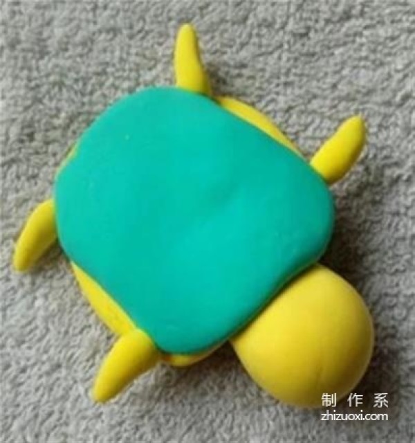 Tutorial on making clay turtles for children