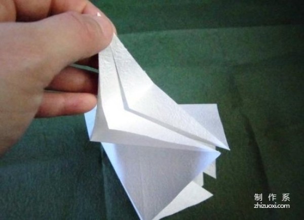 How to fold a lily origami iron gun lily step by step diagram