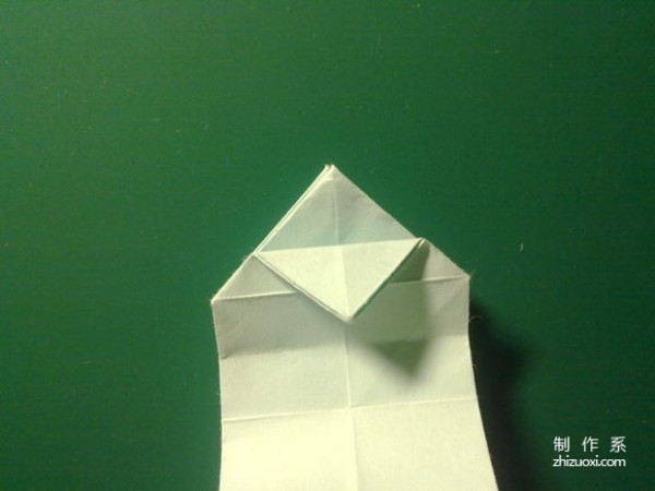 Cartoon three-dimensional cute version of Hatsunes handmade origami tutorial with detailed explanation of origami pictures