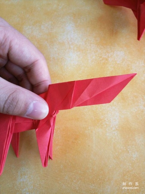 Origami paper dog origami real photo tutorial method picture collection