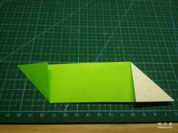 Origami sapling, a budding handmade origami making method