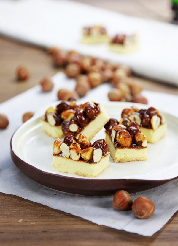 Enjoy a leisurely afternoon tea with Toffee Hazelnut Biscuits