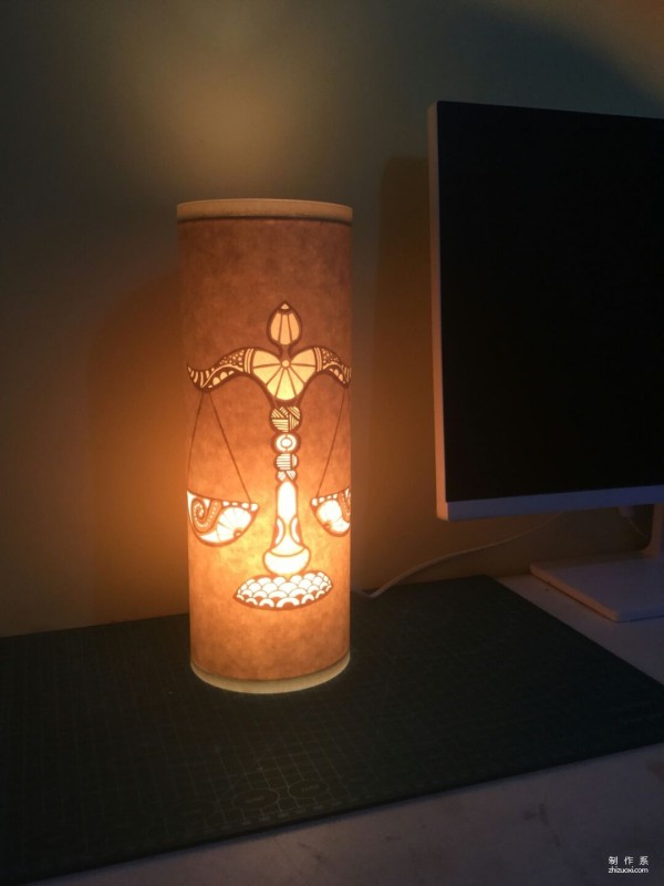 How to make handmade paper carvings for lampshade and lamp bucket installation