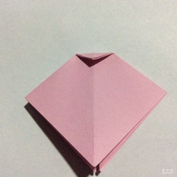 Very simple bow origami method illustrated tutorial