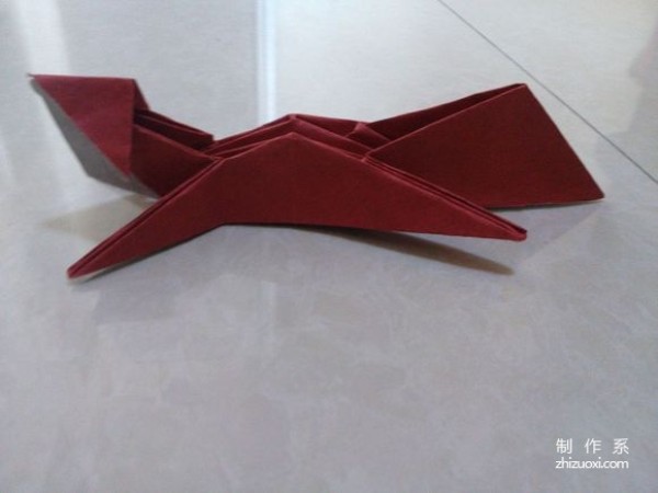 Real-life illustrated tutorial on how to make fox origami