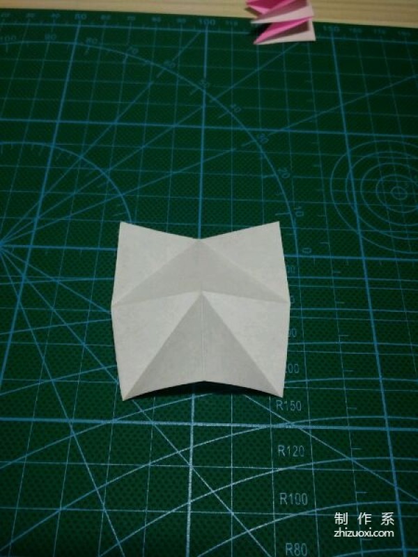 Simple and beautiful origami peach blossom, peach blossom DIY origami real photo tutorial