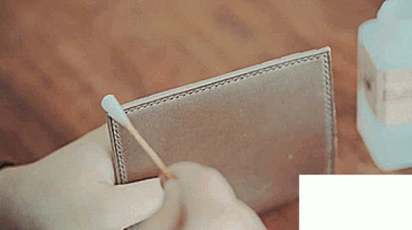 Edge banding tutorial, from ZIMAR handmade leather goods studio